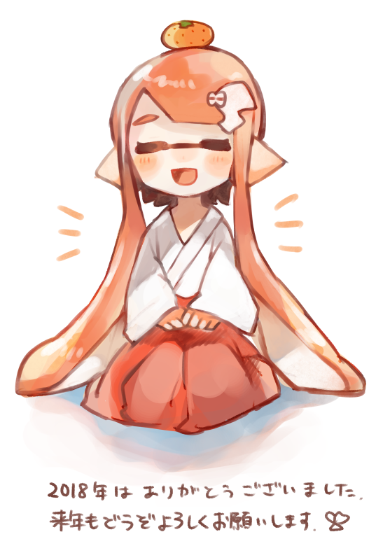 inkling player character and inkling girl (splatoon and 1 more) drawn by tawara8853