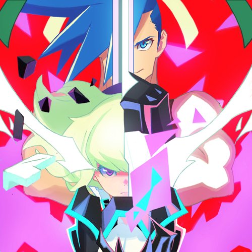 lio fotia and galo thymos (promare) drawn by yuuki_(irodo_rhythm)