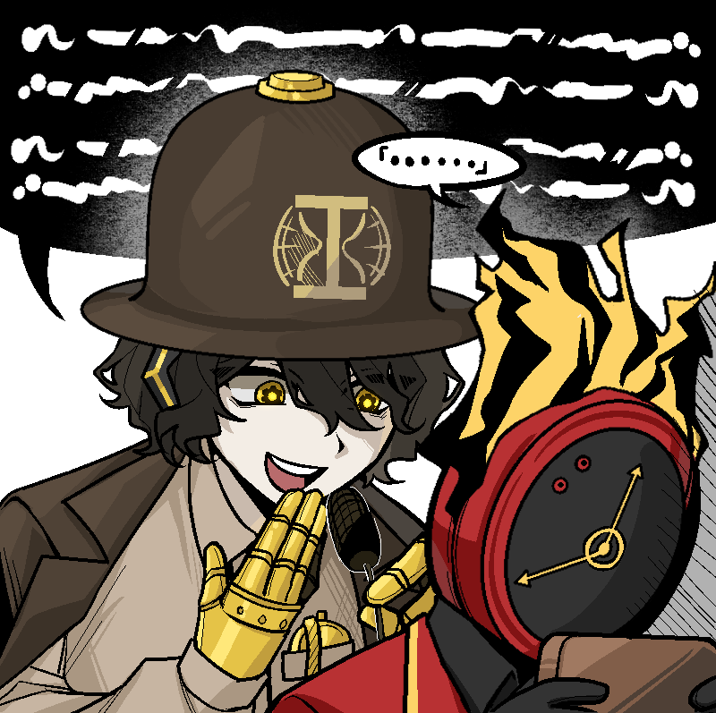 dante and hubert (project moon and 1 more) drawn by 8ight