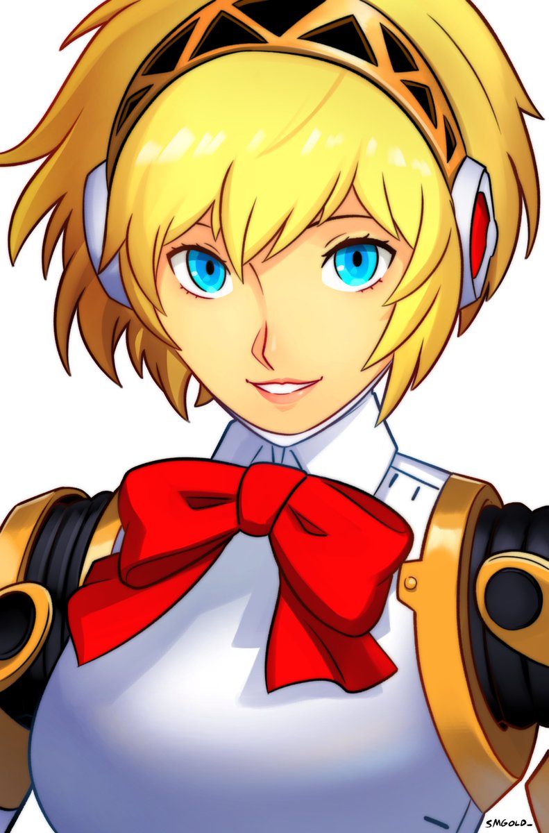 aigis (persona and 1 more) drawn by smgold