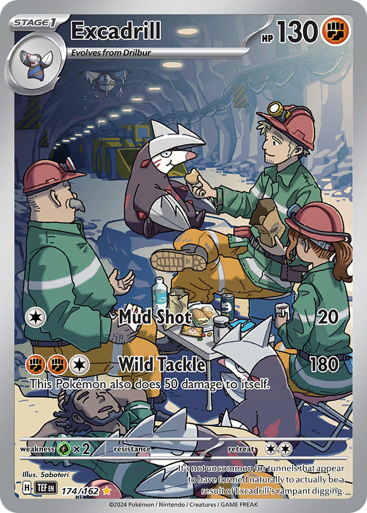 excadrill and drilbur (pokemon and 1 more) drawn by saboterian