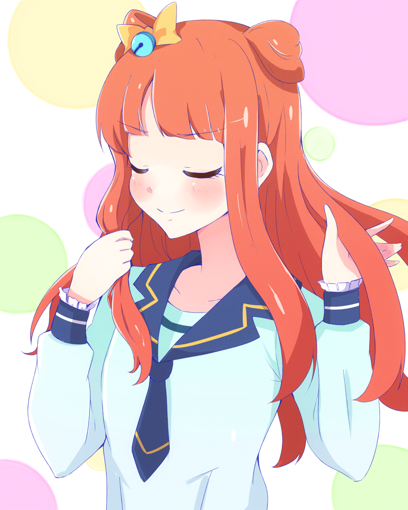 saotome ako (aikatsu! and 1 more) drawn by enelis