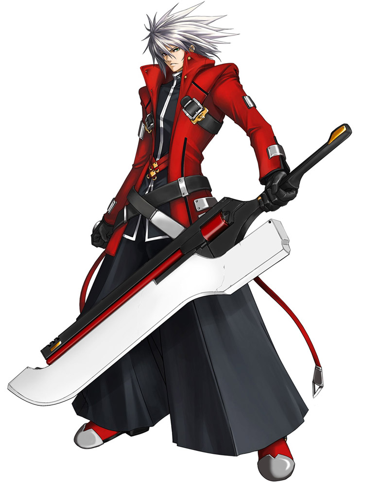ragna the bloodedge (blazblue and 1 more) drawn by mori_toshimichi