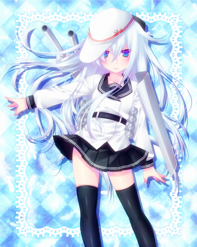 hibiki and verniy (kantai collection) drawn by door_to_heaven