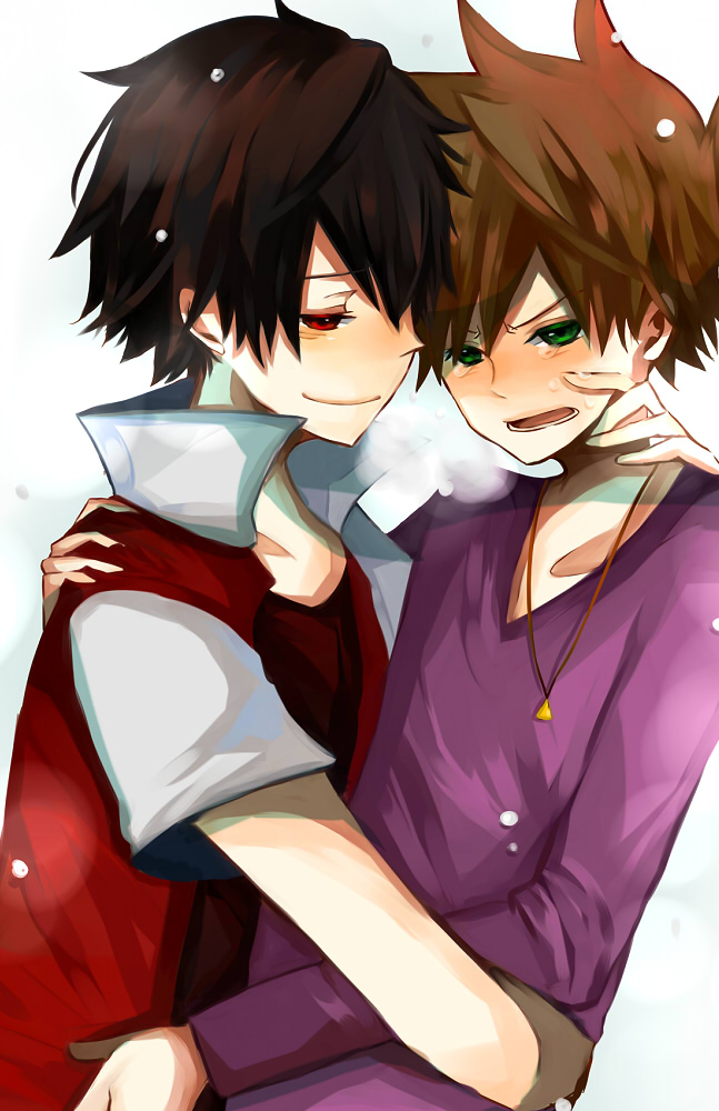 red, blue oak, and pixiv red (pokemon and 1 more) drawn by chidori_(@rom)