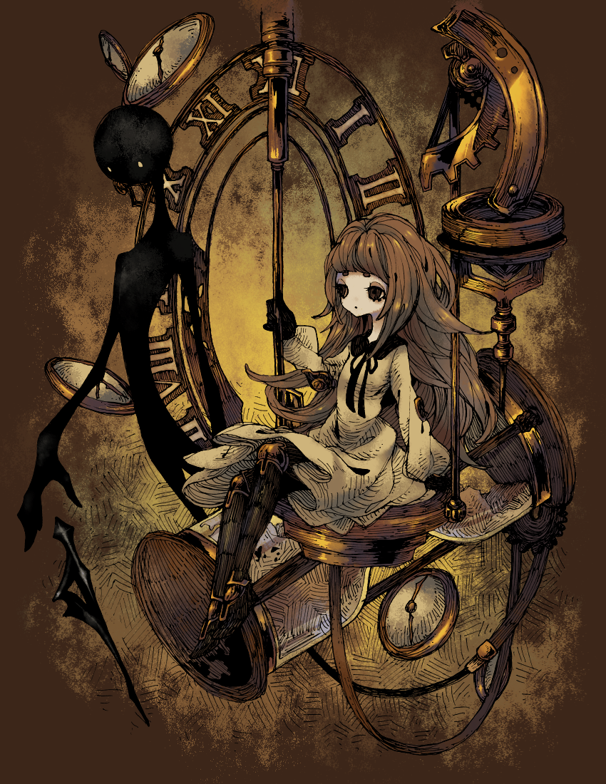 alice and deemo (deemo and 2 more) drawn by maritsu_(malchidael)