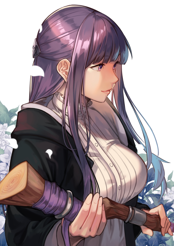 fern (sousou no frieren) drawn by hinoru_saikusa