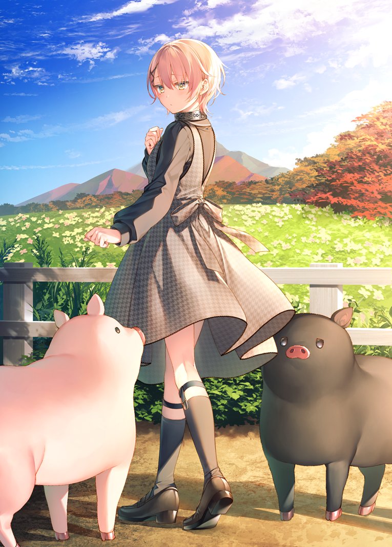 pig and ceres (buta no liver wa kanetsu shiro) drawn by toosaka_asagi