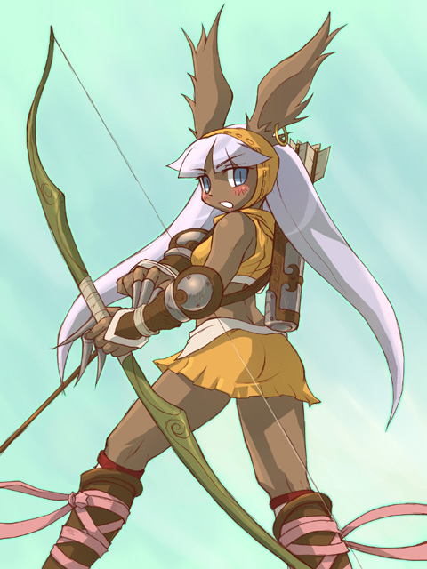 archer (final fantasy and 2 more) drawn by sankuma