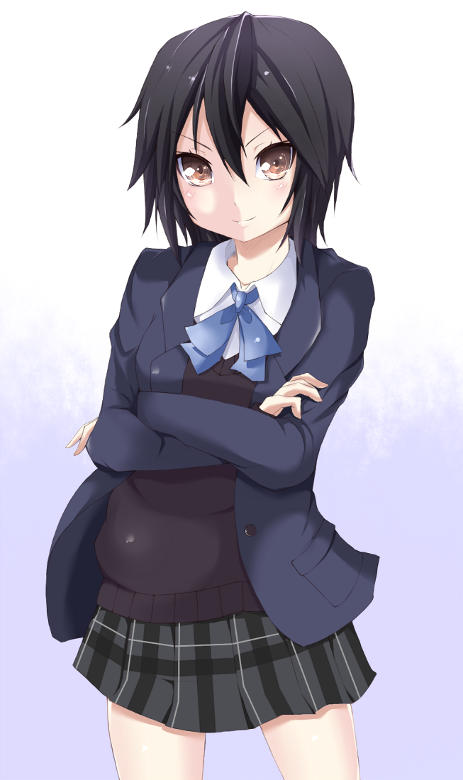 inaba himeko (kokoro connect) drawn by gomashi_(goma)