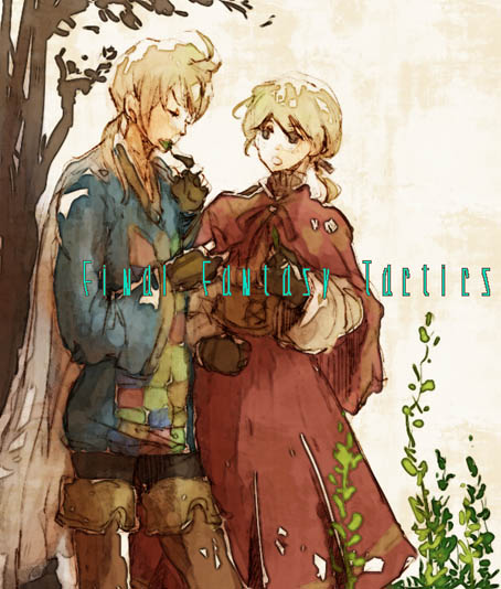 ramza beoulve and alma beoulve (final fantasy and 1 more) drawn by kei_(kekkei)