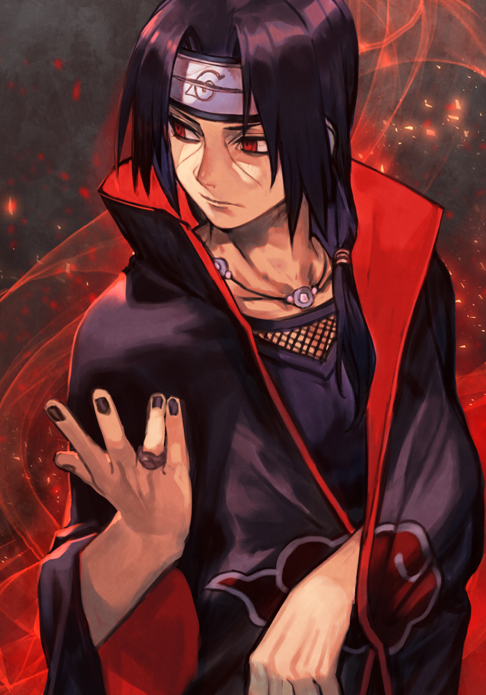 uchiha itachi (naruto and 1 more) drawn by hungry_clicker