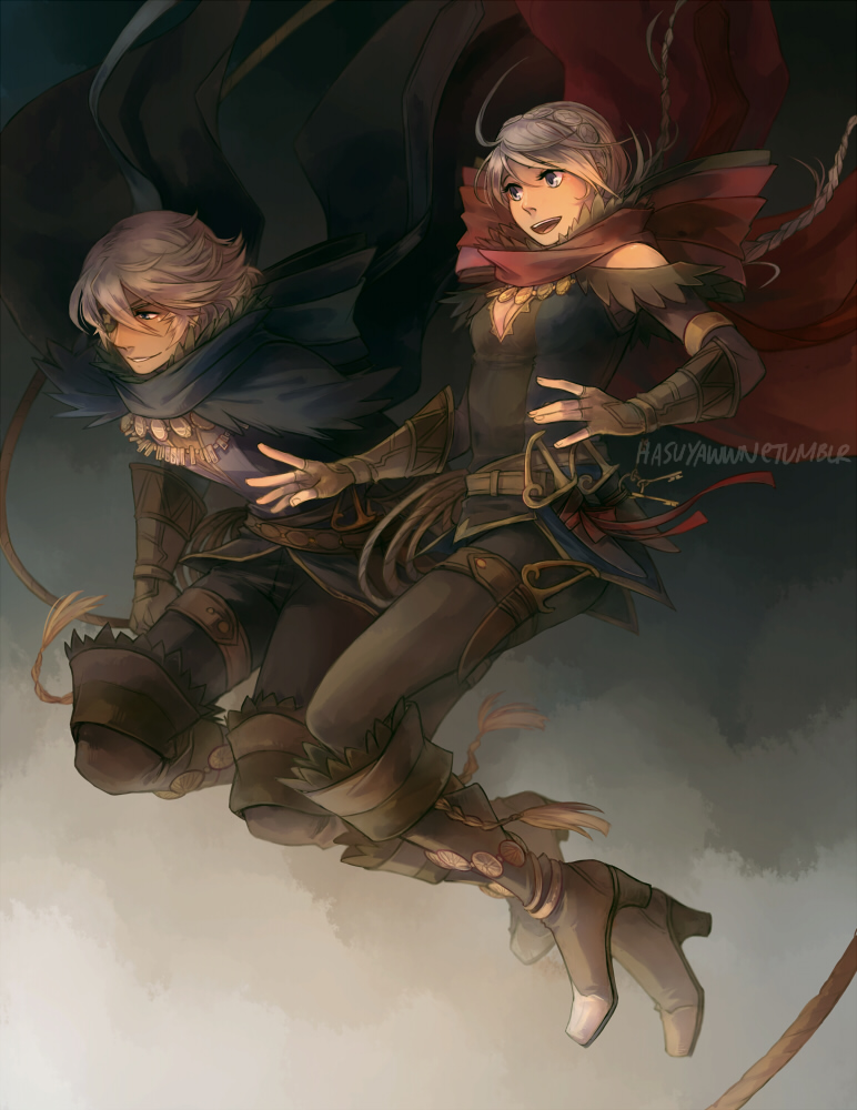 nina and niles (fire emblem and 1 more) drawn by hasuyawn