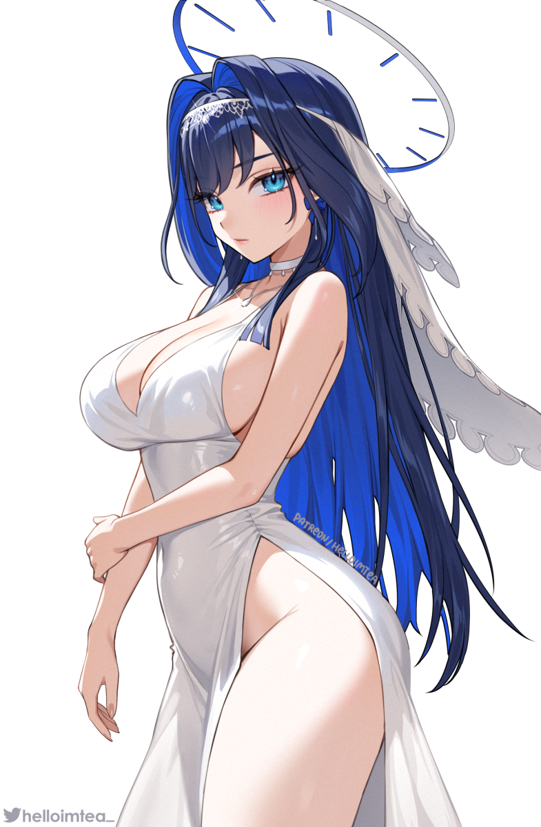 ouro kronii (hololive and 1 more) drawn by helloimtea