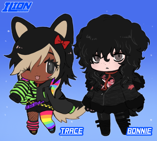 bonnie and trace (ilion sled dog sanctuary) drawn by lapithai