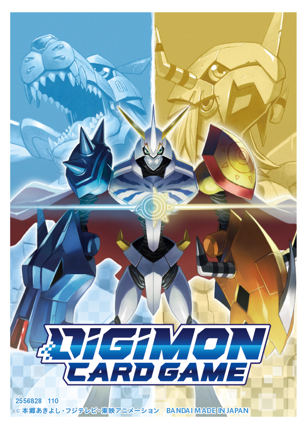 omegamon, wargreymon, and metalgarurumon (digimon and 1 more) drawn by sasasi