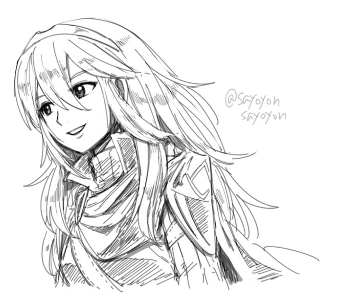 lucina (fire emblem and 1 more) drawn by sayoyonsayoyo