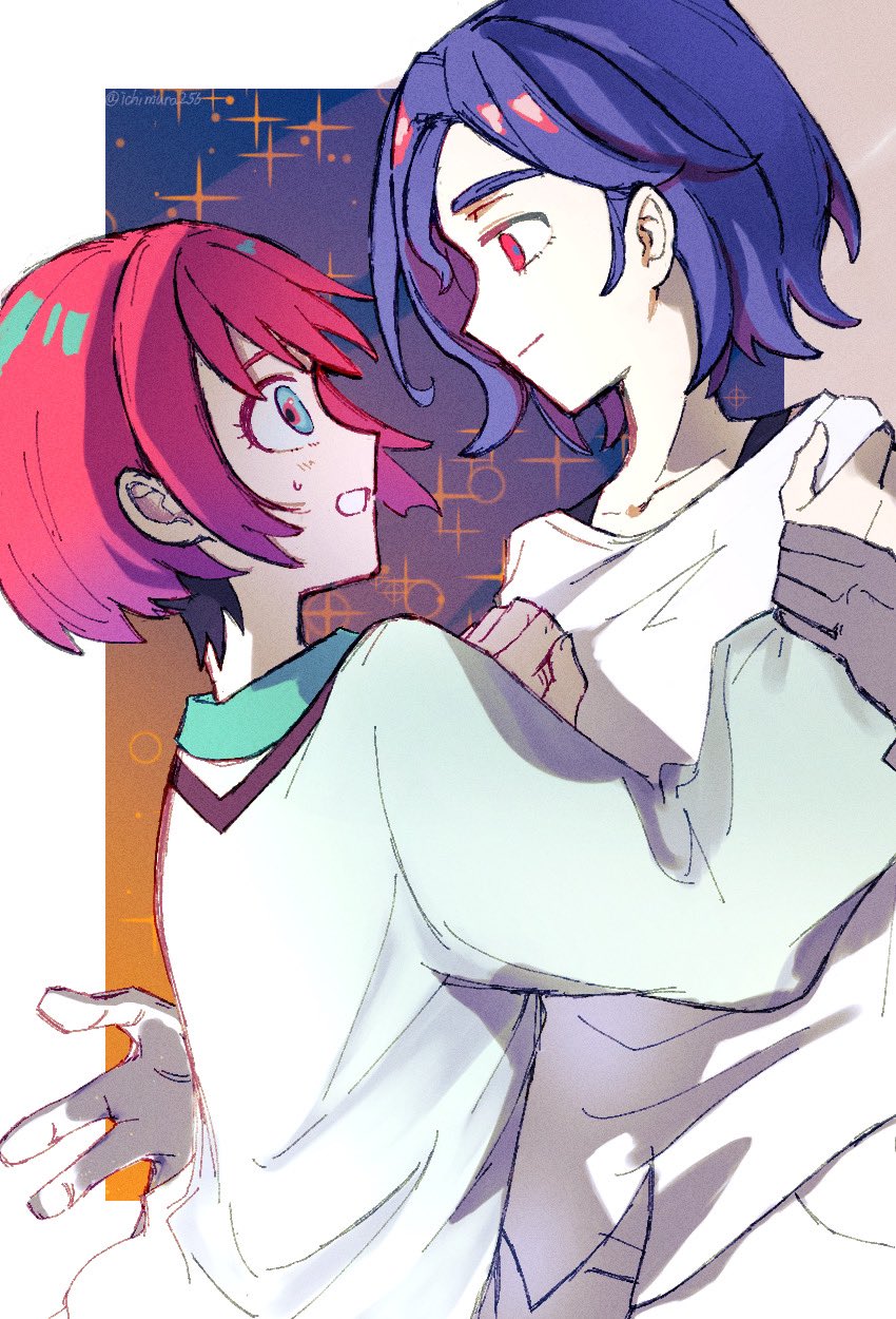 amate yuzuriha and shuji ito (gundam and 1 more) drawn by ichimura_(ichimura256)