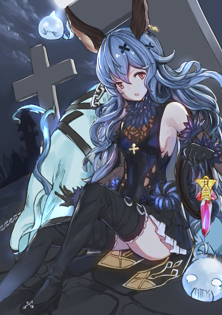 ferry, nicola, and momo (granblue fantasy) drawn by kaname_(melaninusa09)