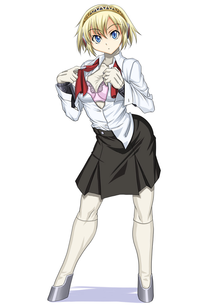 aigis (persona and 1 more) drawn by syunzou
