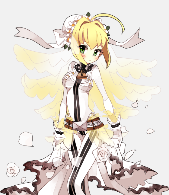 nero claudius (fate and 2 more) drawn by nttusksk
