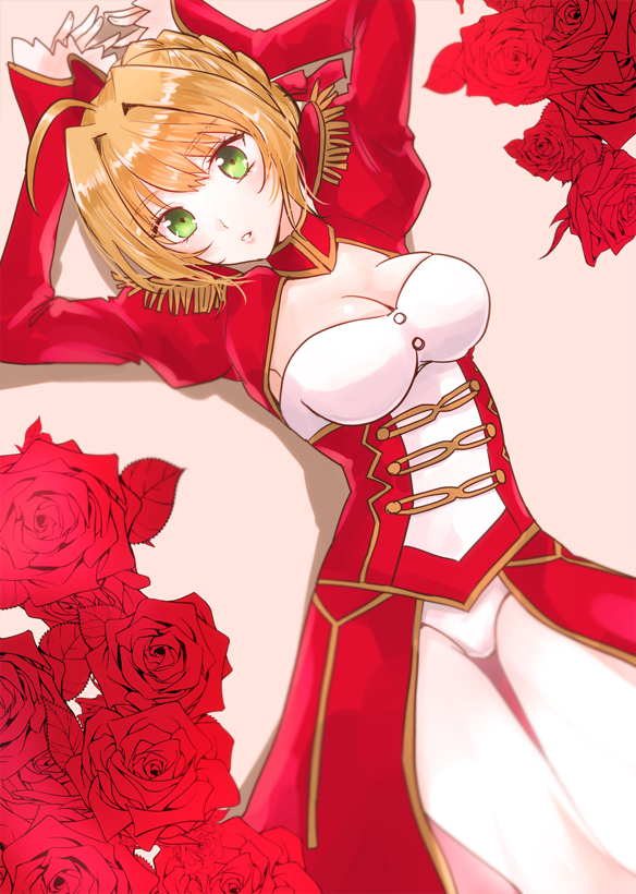 nero claudius (fate and 1 more) drawn by omizu_(omz)