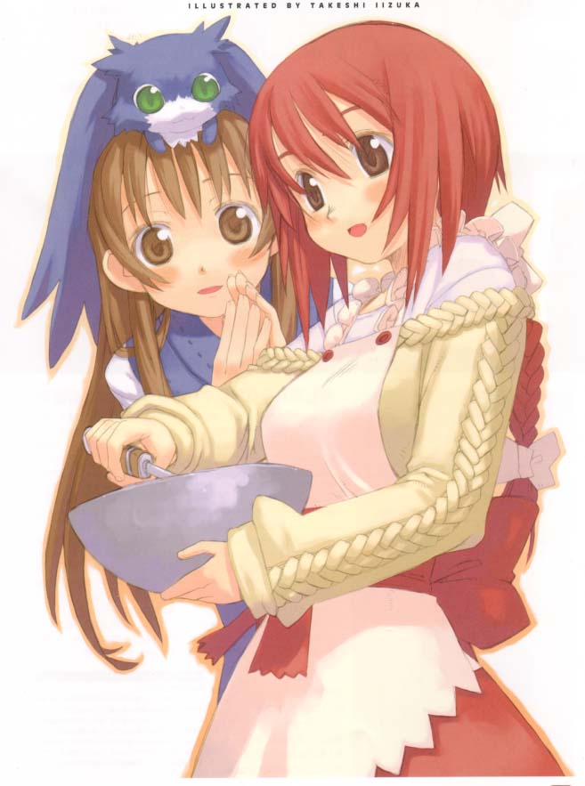 amer and lipre (summon night and 1 more) drawn by kuroboshi_kouhaku