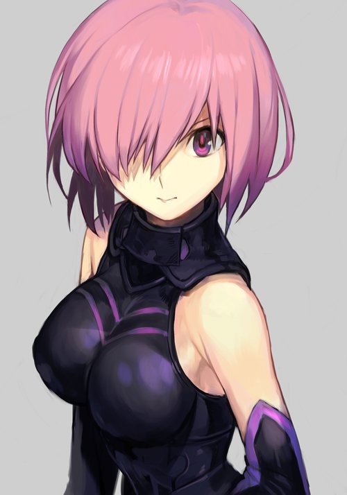 mash kyrielight (fate and 1 more) drawn by hungry_clicker