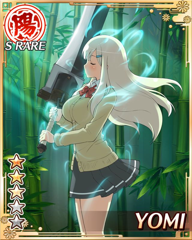 yomi (senran kagura and 1 more) drawn by yaegashi_nan