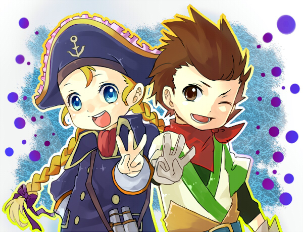 karol capel and patty fleur (tales of and 1 more) drawn by pi-xi-v