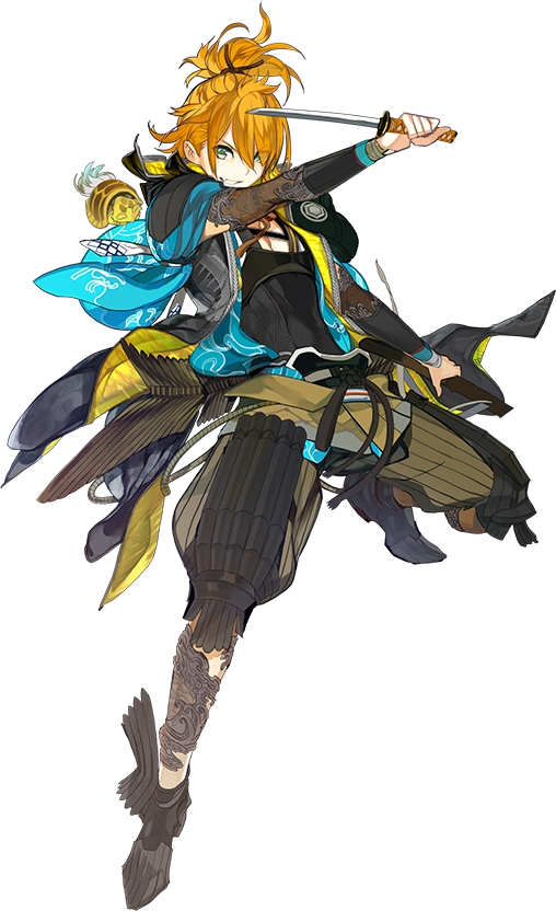 urashima kotetsu and kamekichi (touken ranbu) drawn by arai_teruko
