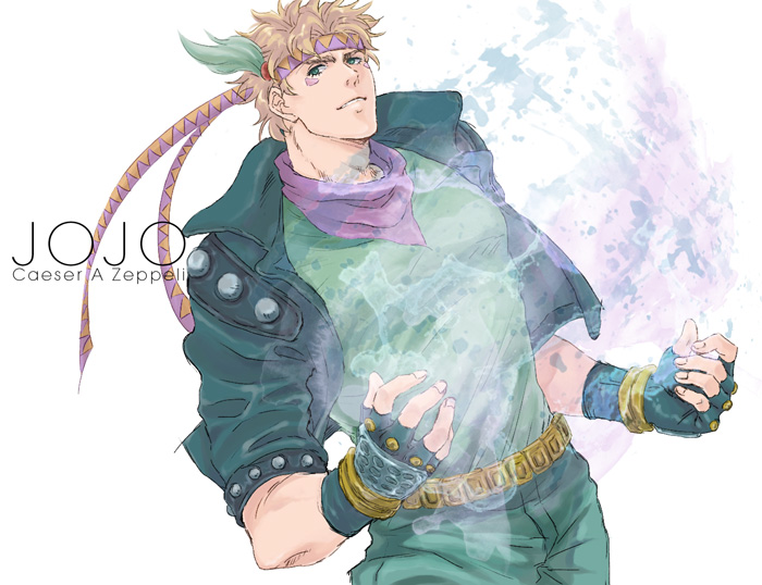 caesar anthonio zeppeli (jojo no kimyou na bouken and 1 more) drawn by yumegiwa3226
