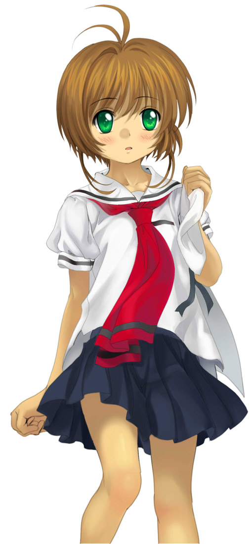 kinomoto sakura (cardcaptor sakura) drawn by mutsuki_(moonknives)