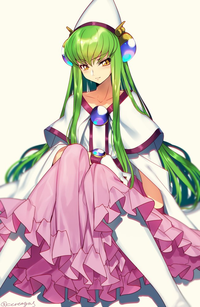c.c. and filia ul copt (code geass and 2 more) drawn by creayus