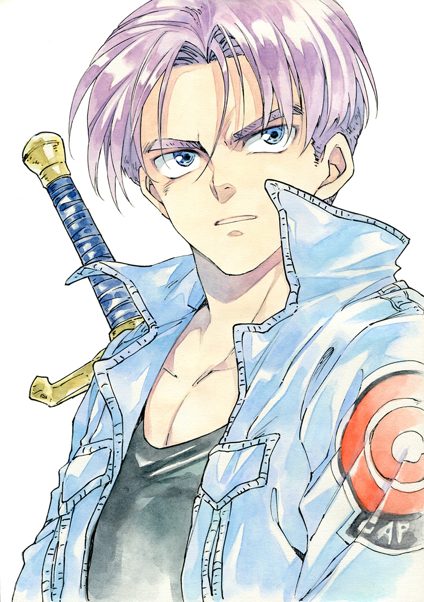 trunks (dragon ball and 1 more) drawn by agahari