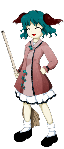 kasodani kyouko (touhou and 1 more) drawn by zun_(artist)