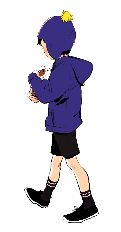 craig tucker and stripe (south park) drawn by aromari
