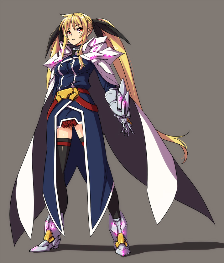 fate testarossa (lyrical nanoha and 1 more) drawn by nekomamire