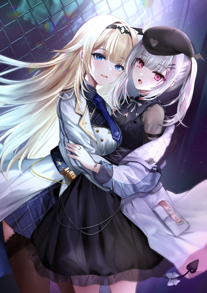 aizawa ema and asumi sena (vspo!) drawn by mafuyu_(kanden_shoujyo)