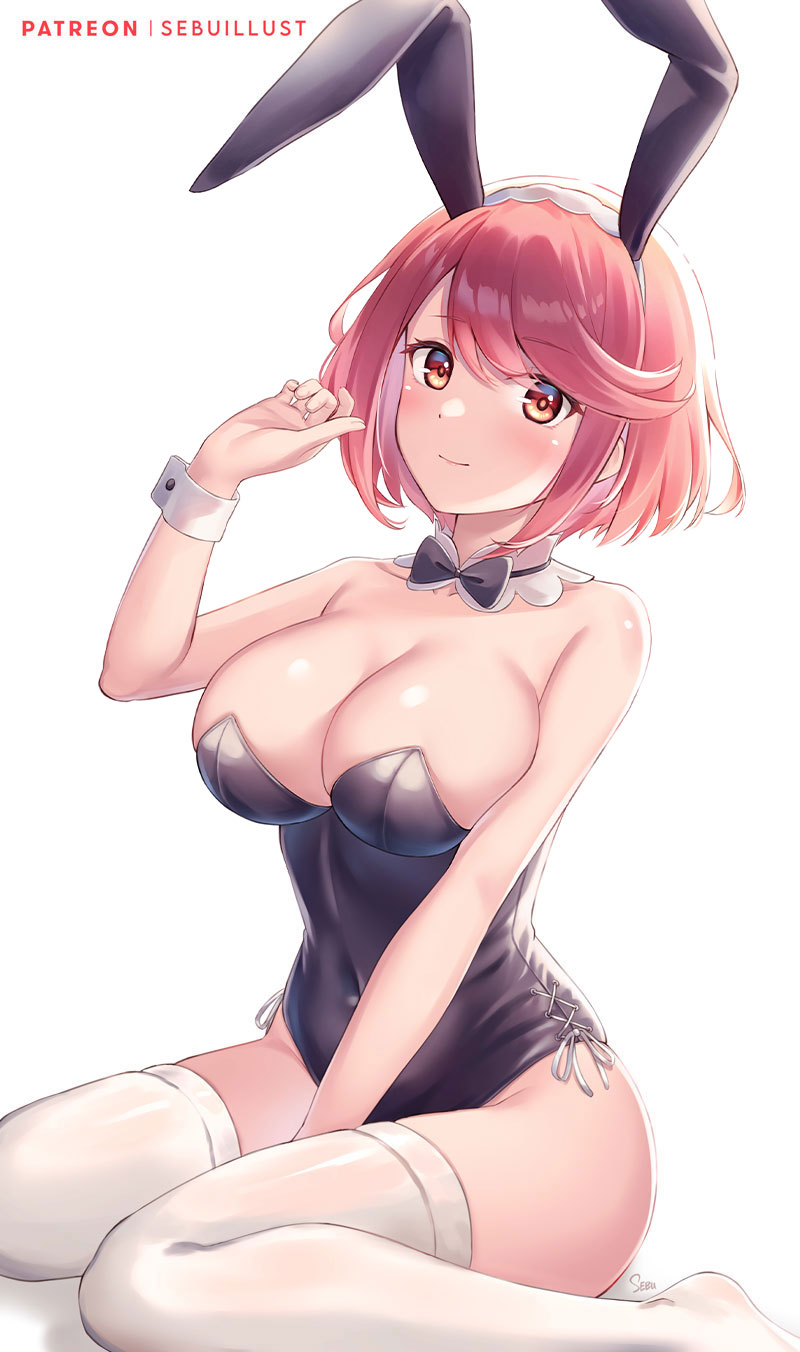 pyra (xenoblade chronicles and 1 more) drawn by sebu_illust