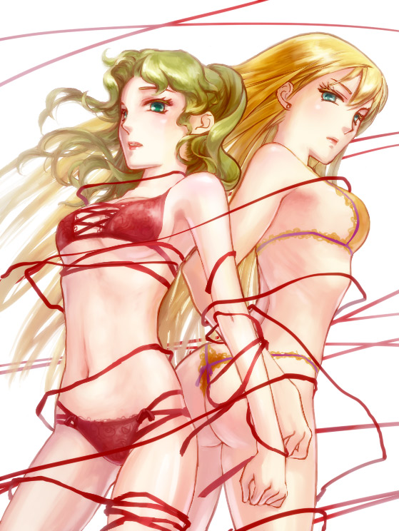 terra branford and celes chere (final fantasy and 1 more) drawn by ren_mizuha