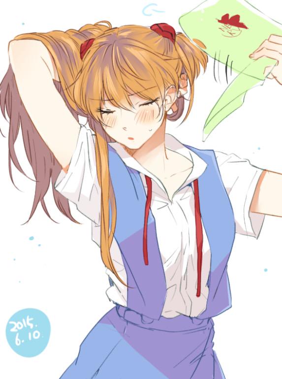 souryuu asuka langley (neon genesis evangelion) drawn by oosawa_yayoi