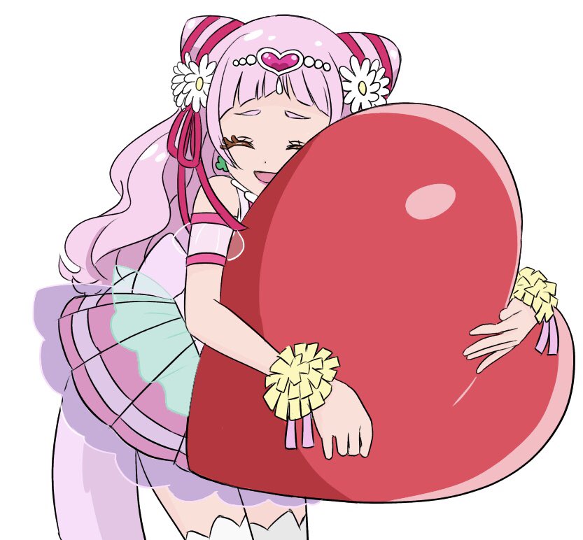 nono hana and cure yell (precure and 2 more) drawn by teliot