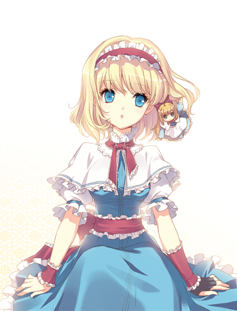 alice margatroid and shanghai doll (touhou) drawn by shirahane_nao