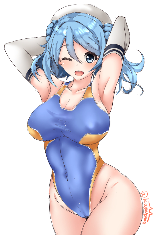 urakaze (kantai collection) drawn by kuga_zankurou
