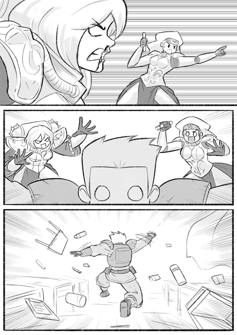 adepta sororitas and astra militarum (warhammer 40k) drawn by lutherniel
