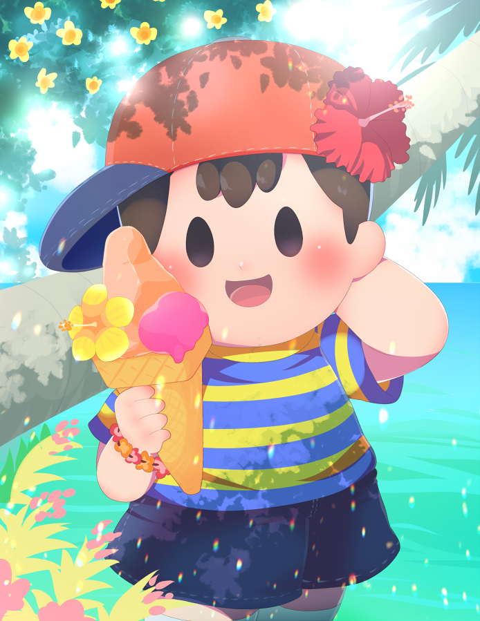 ness (mother and 1 more) drawn by mizuki_(sjsj_10)