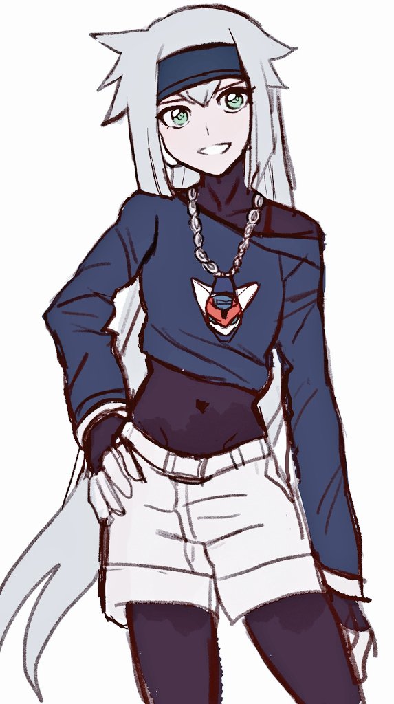 ashe and model a (mega man and 2 more) drawn by raica_(khongbautroi)