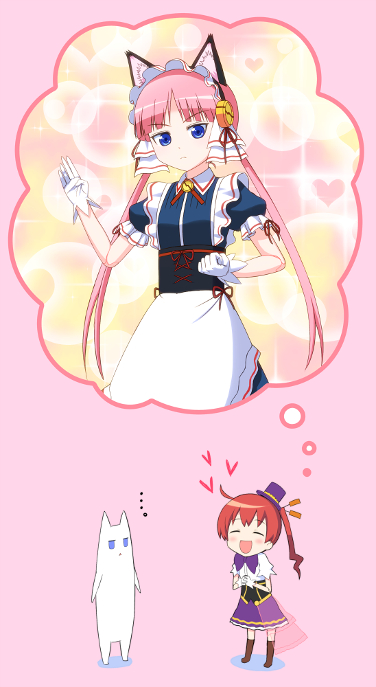 clarion and nanakorobi nene (koukaku no pandora) drawn by aisaka_aki