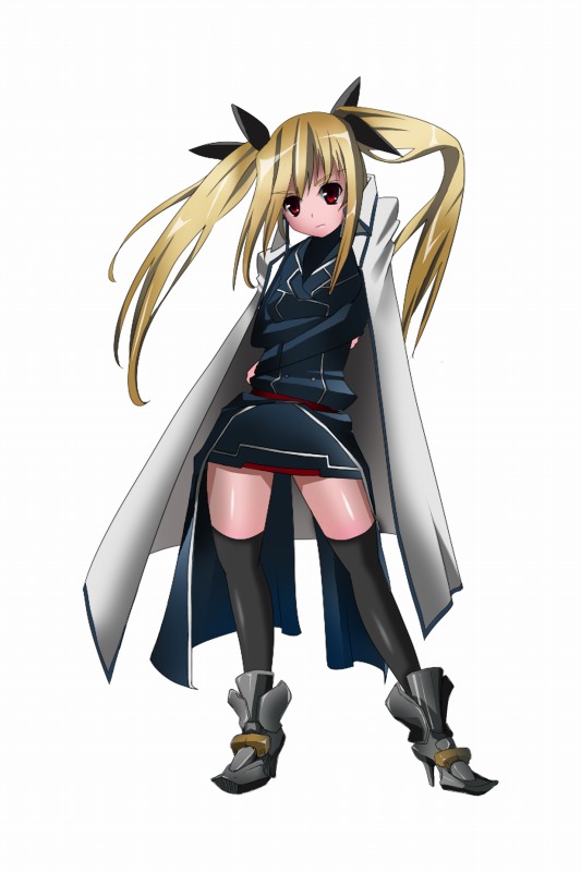fate testarossa (lyrical nanoha and 1 more) drawn by takahei